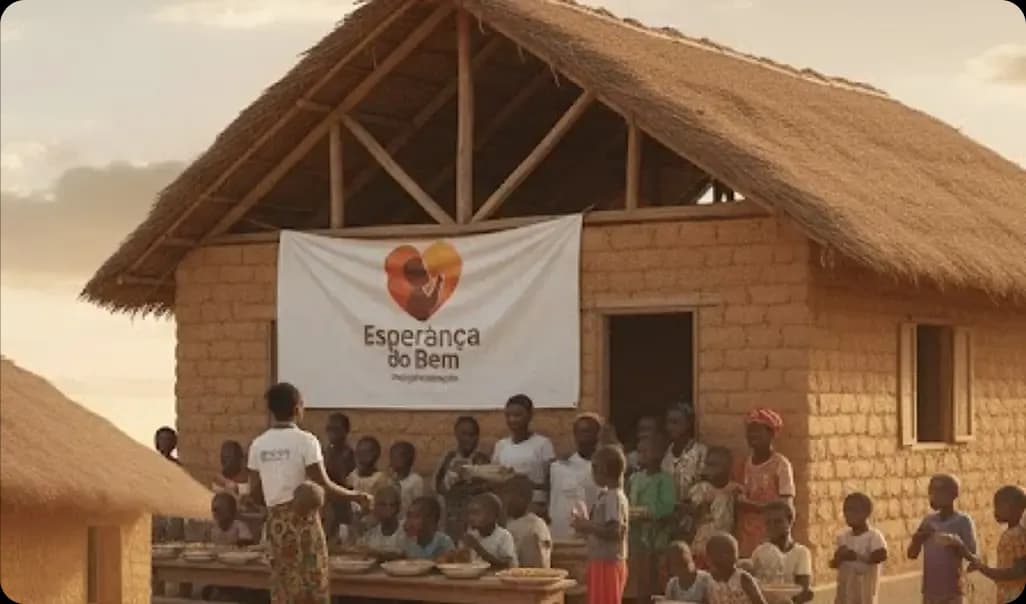 Comunidades inteiras em Mocambique passam fome todos os dias e dependem de doacoes pra sobreviver
